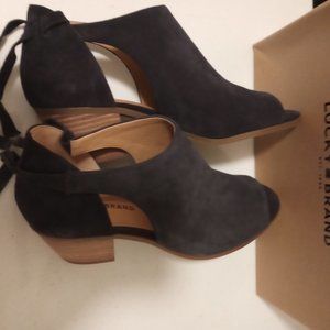 Lucky Brand Black Suede
